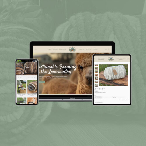 Alpaca Farm Logo & Website